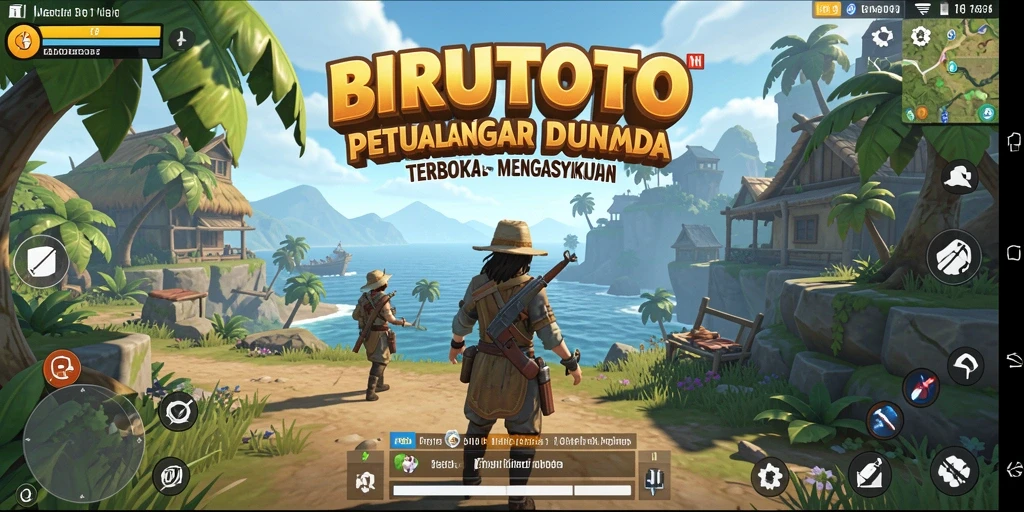 Tangkapan layar gameplay BIRUTOTO di dunia terbuka yang mendebarkan.
