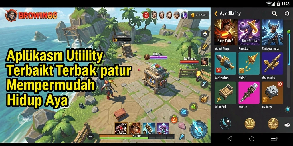 Screenshot BROWIN88 menampilkan fitur pengingat yang intuitif dan fungsional.