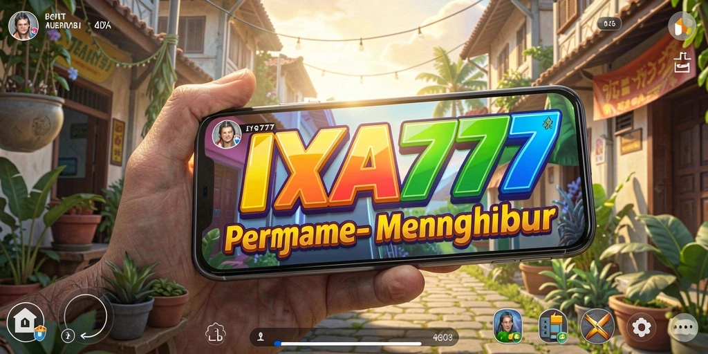 Tampilan gameplay santai dan ceria dari IYA777.