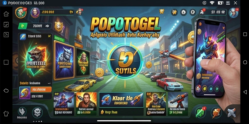 Tampilan antarmuka POPOTOGEL yang intuitif dan mudah digunakan.