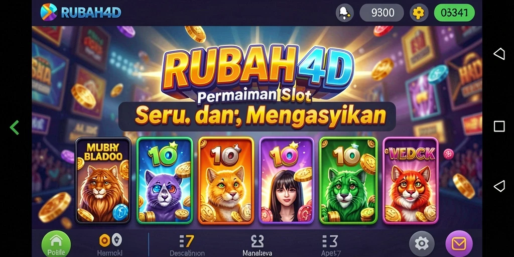 Tampilan gameplay RUBAH4D yang memukau dan menarik.