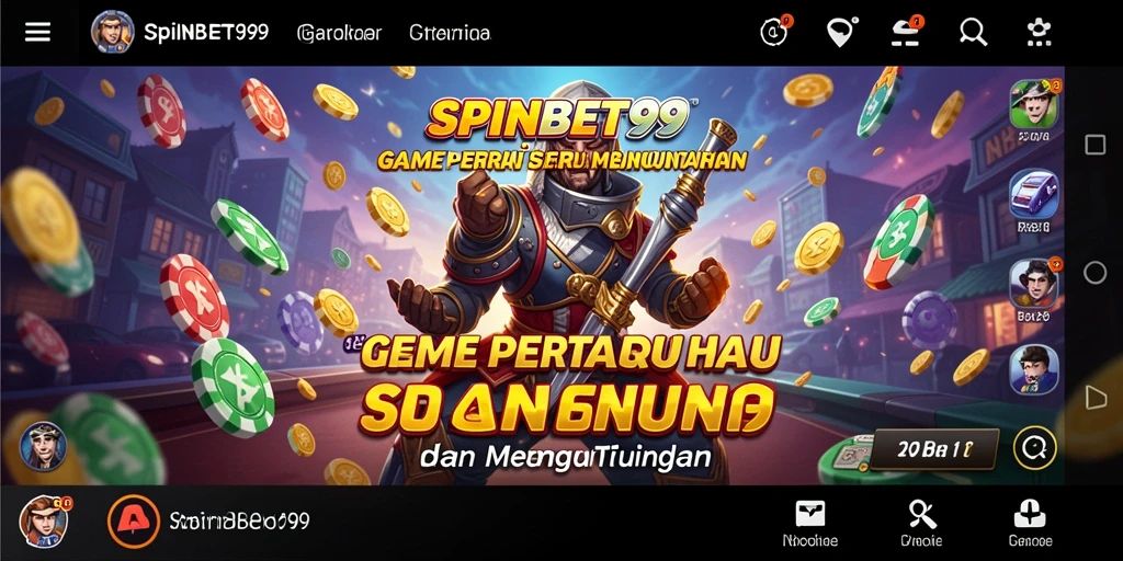 Screenshot dari gameplay seru di SPINBET99.