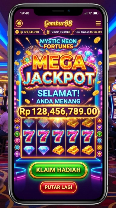 Tampilan utama aplikasi gembur88 dengan berbagai kategori aplikasi.